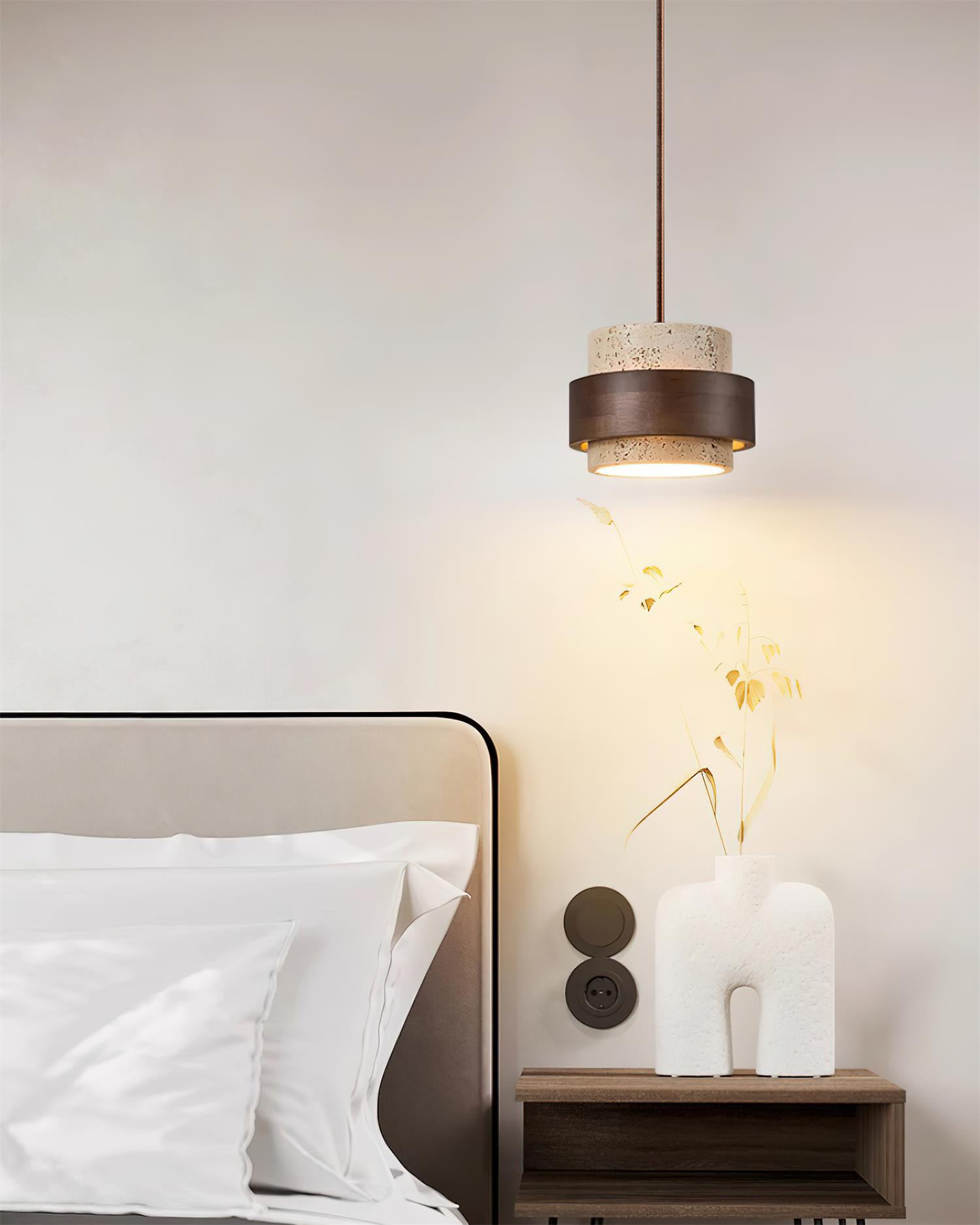 Winifred | Travertine Pendant