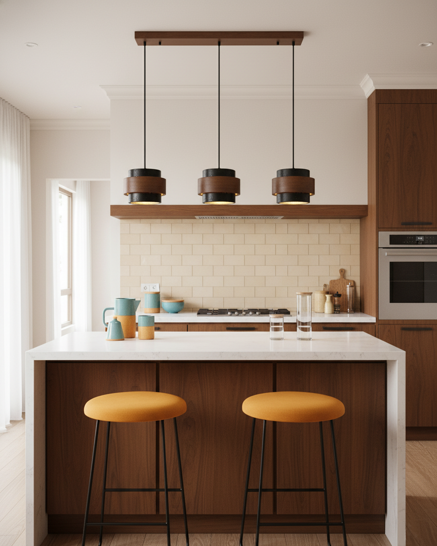 Winifred | Travertine Pendant