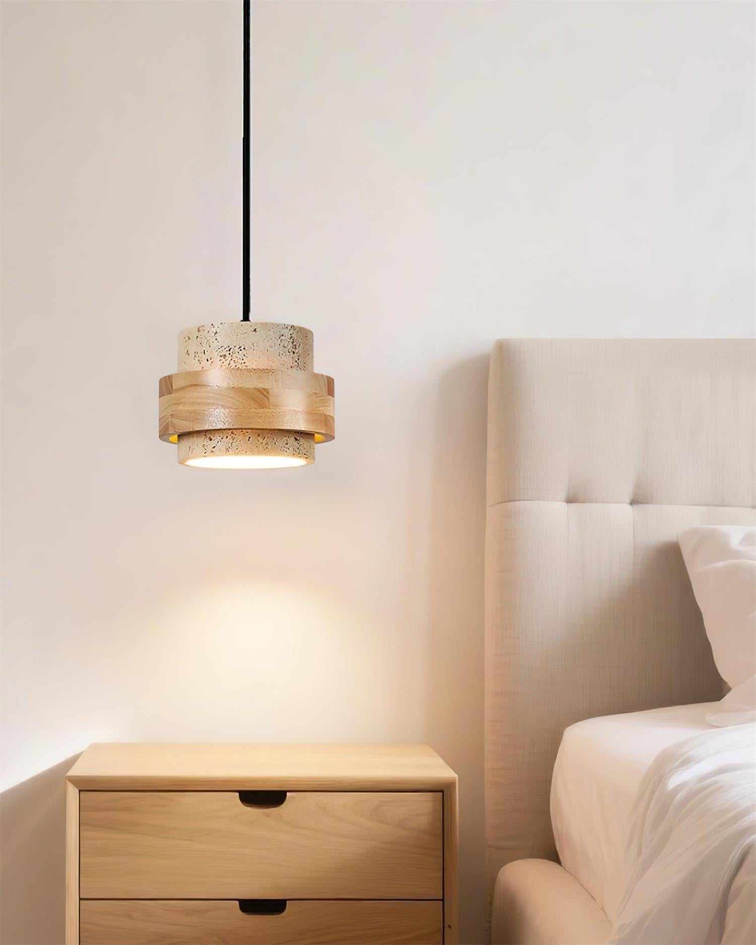 Winifred | Travertine Pendant