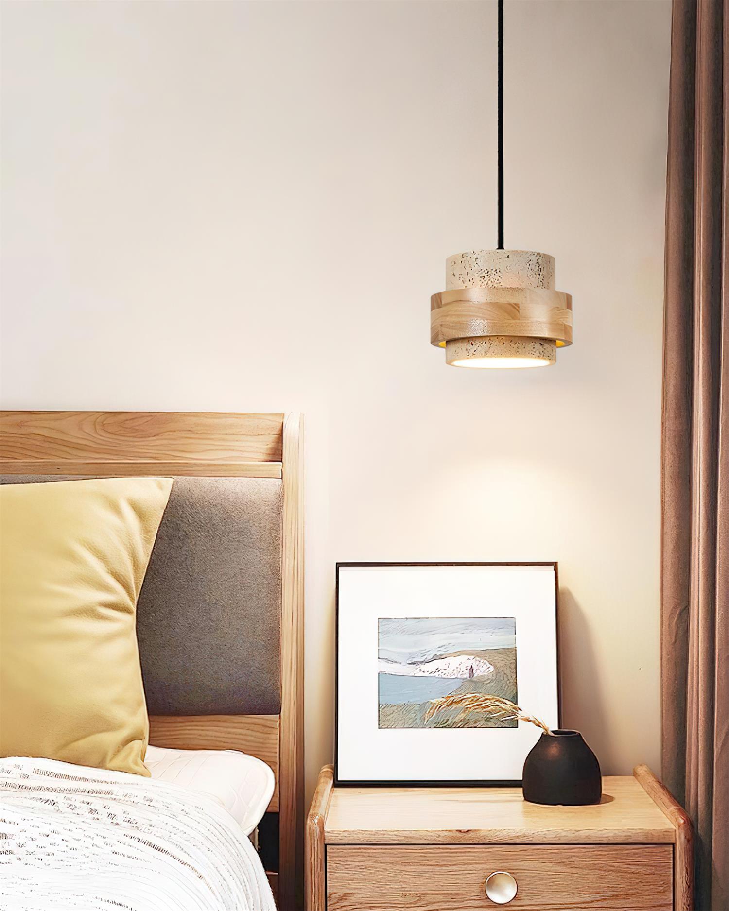 Winifred | Travertine Pendant