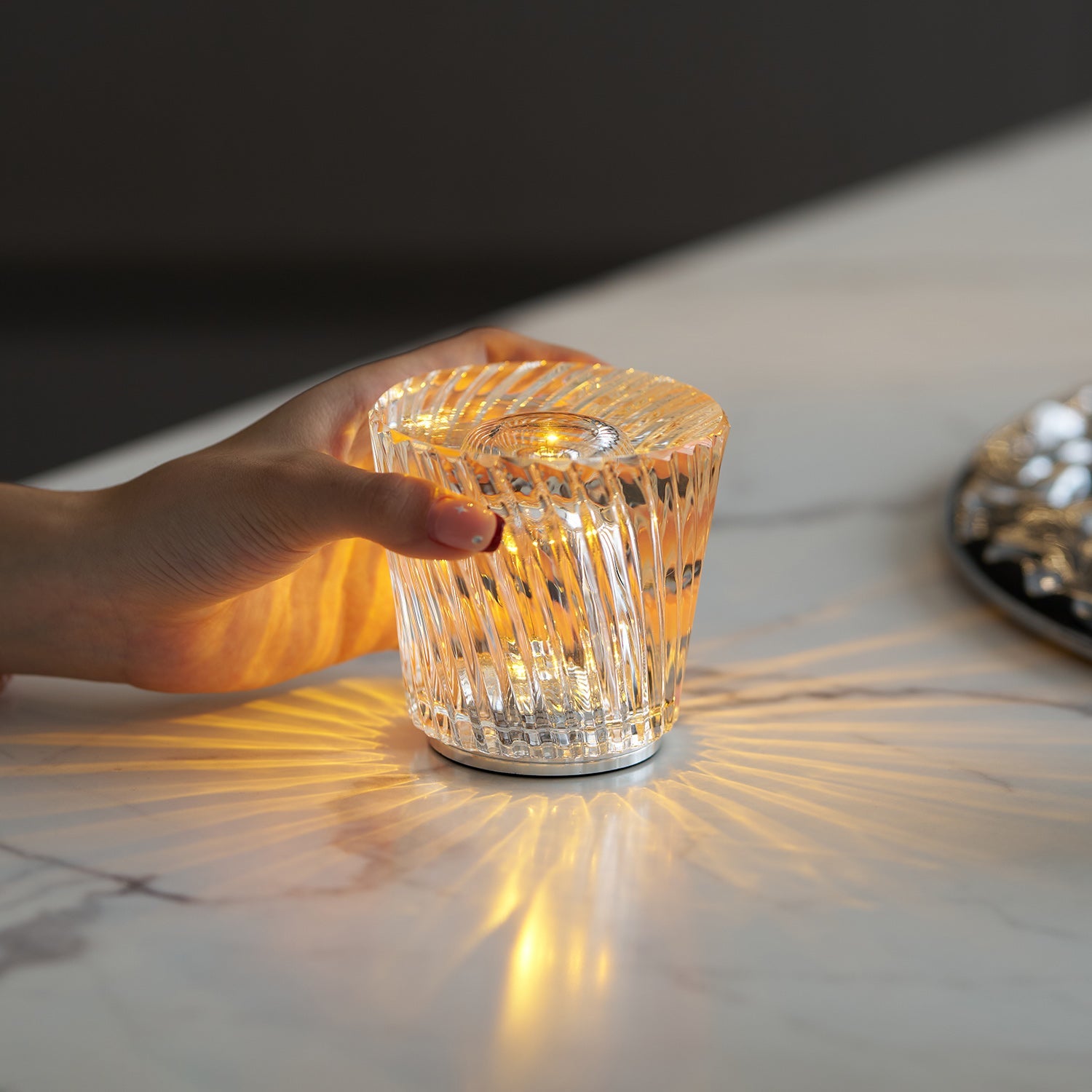 Kate | Crystal Table Lamp