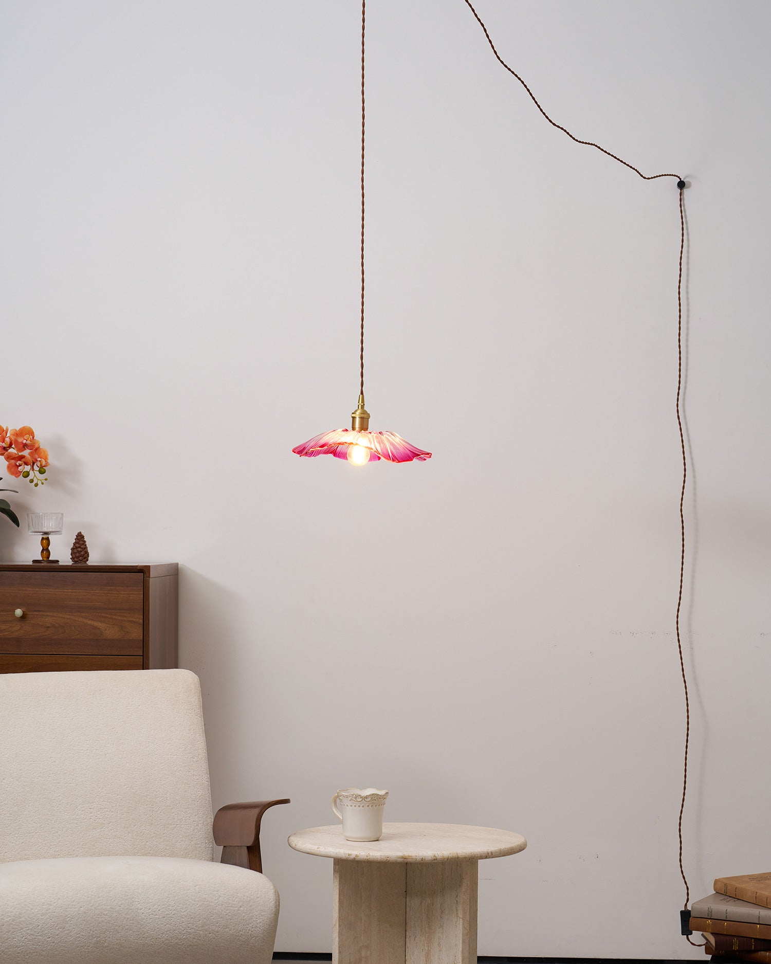 Lacey | Glass Pendant