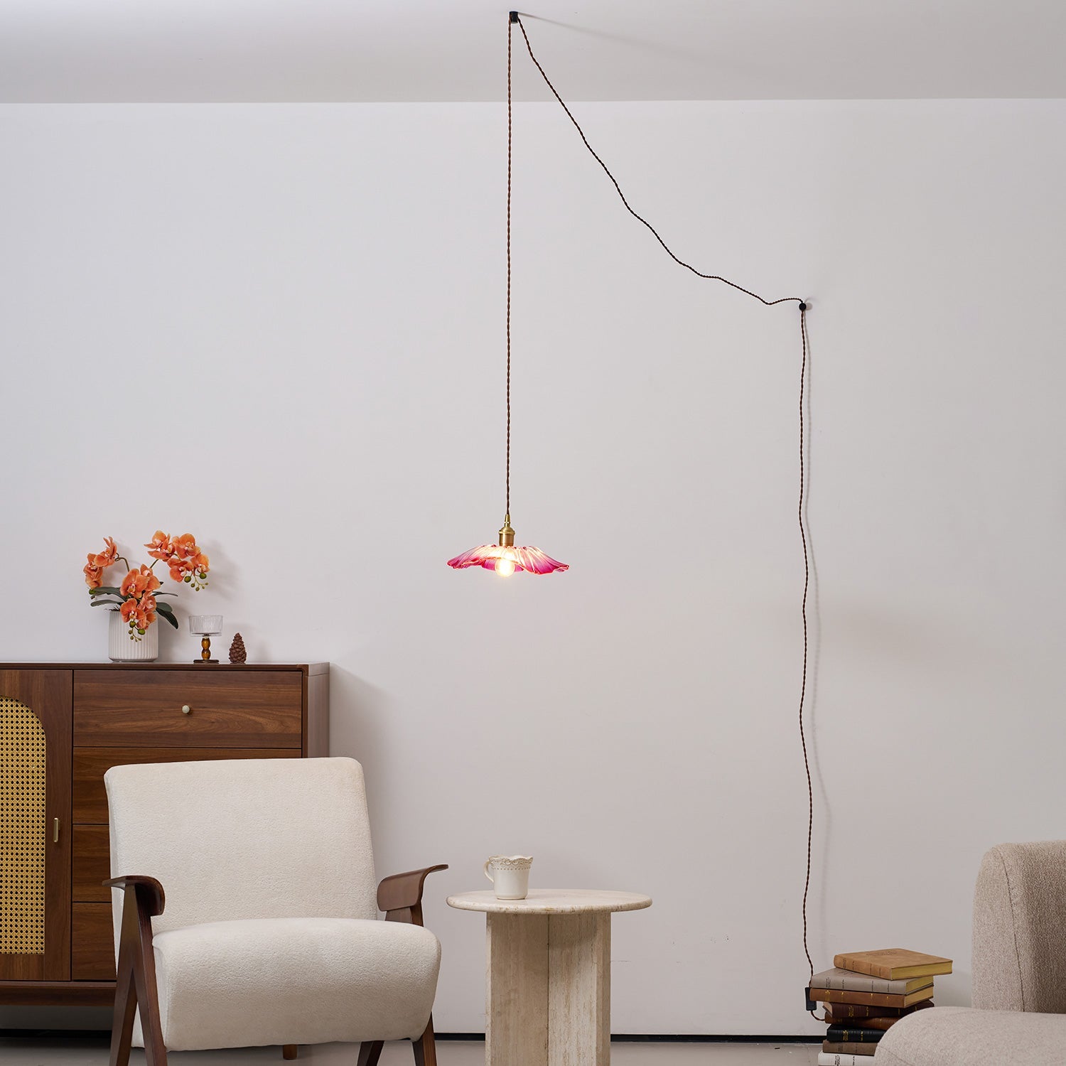 Lacey | Glass Pendant