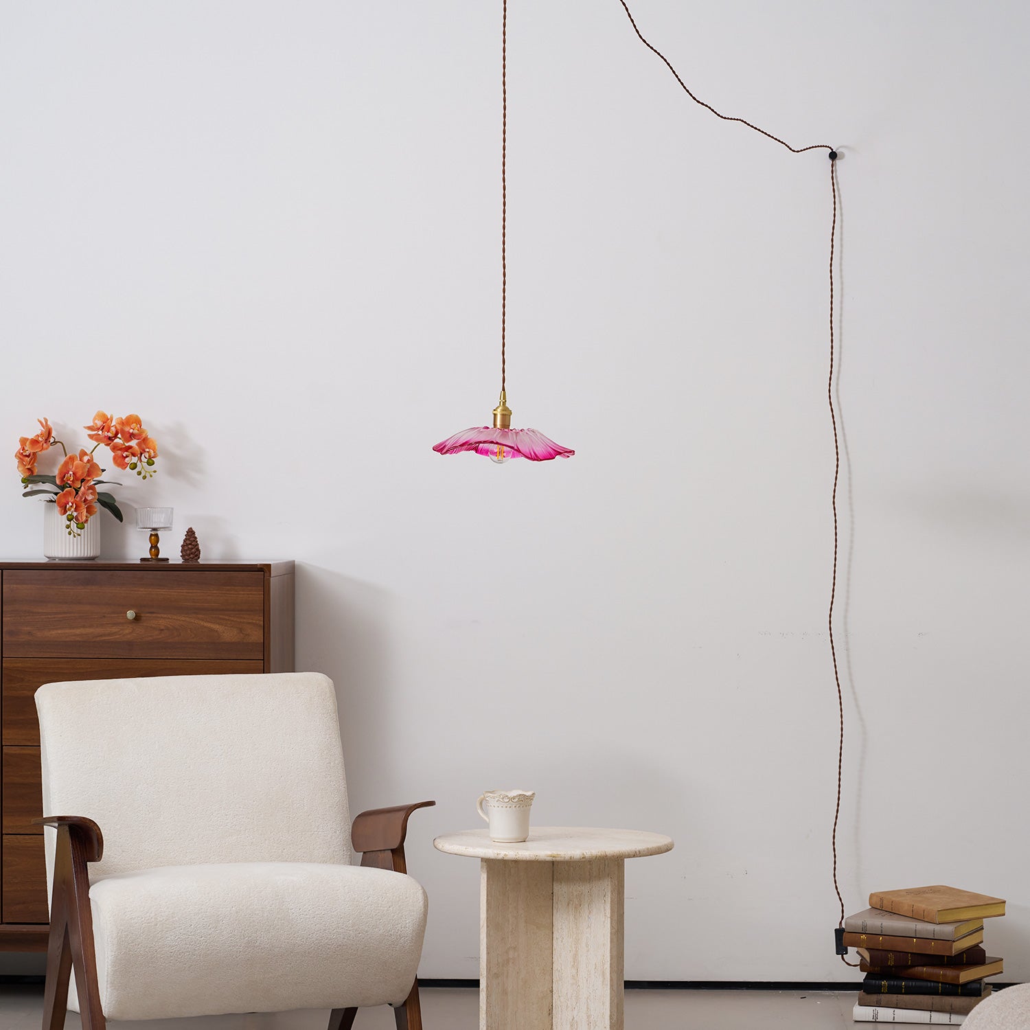 Lacey | Glass Pendant