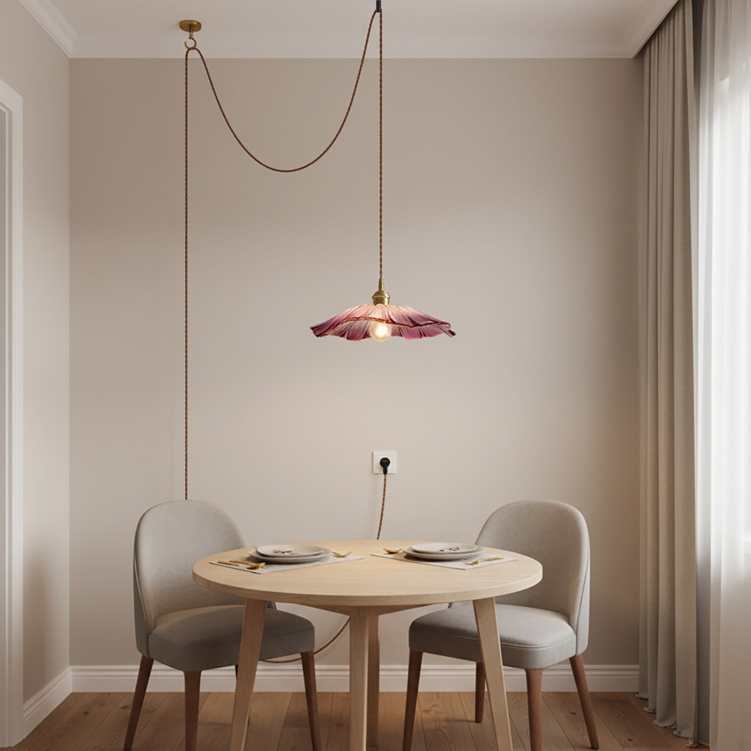 Lacey | Glass Pendant