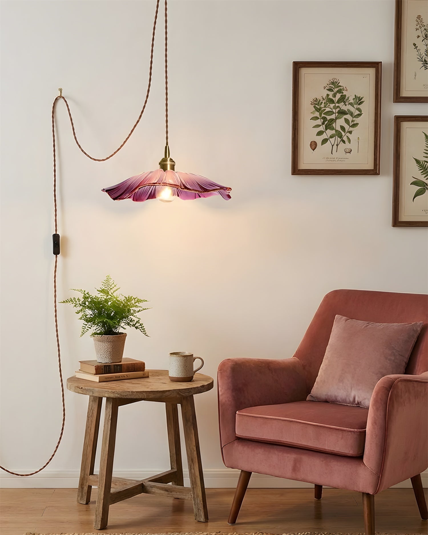 Lacey | Glass Pendant