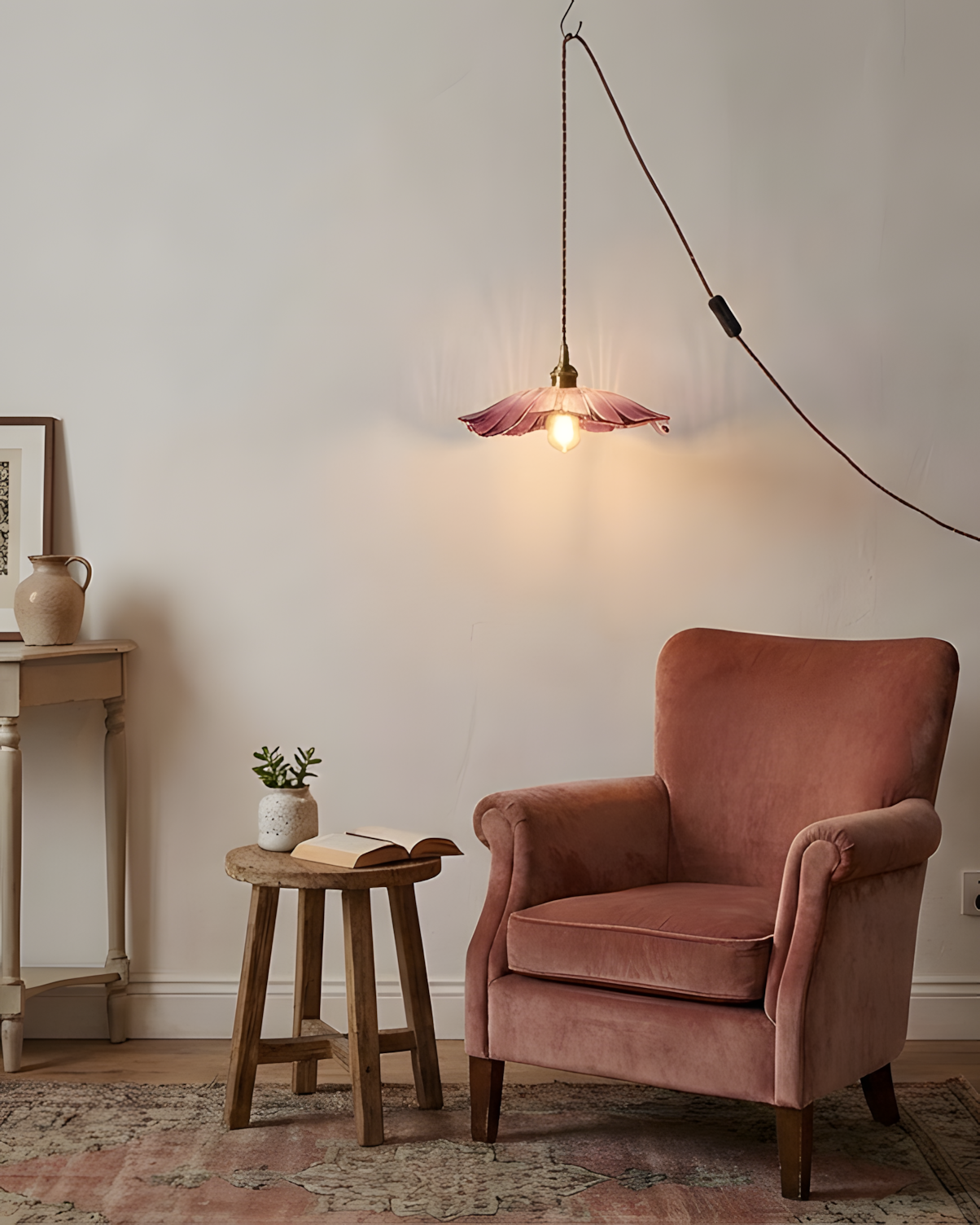 Lacey | Glass Pendant