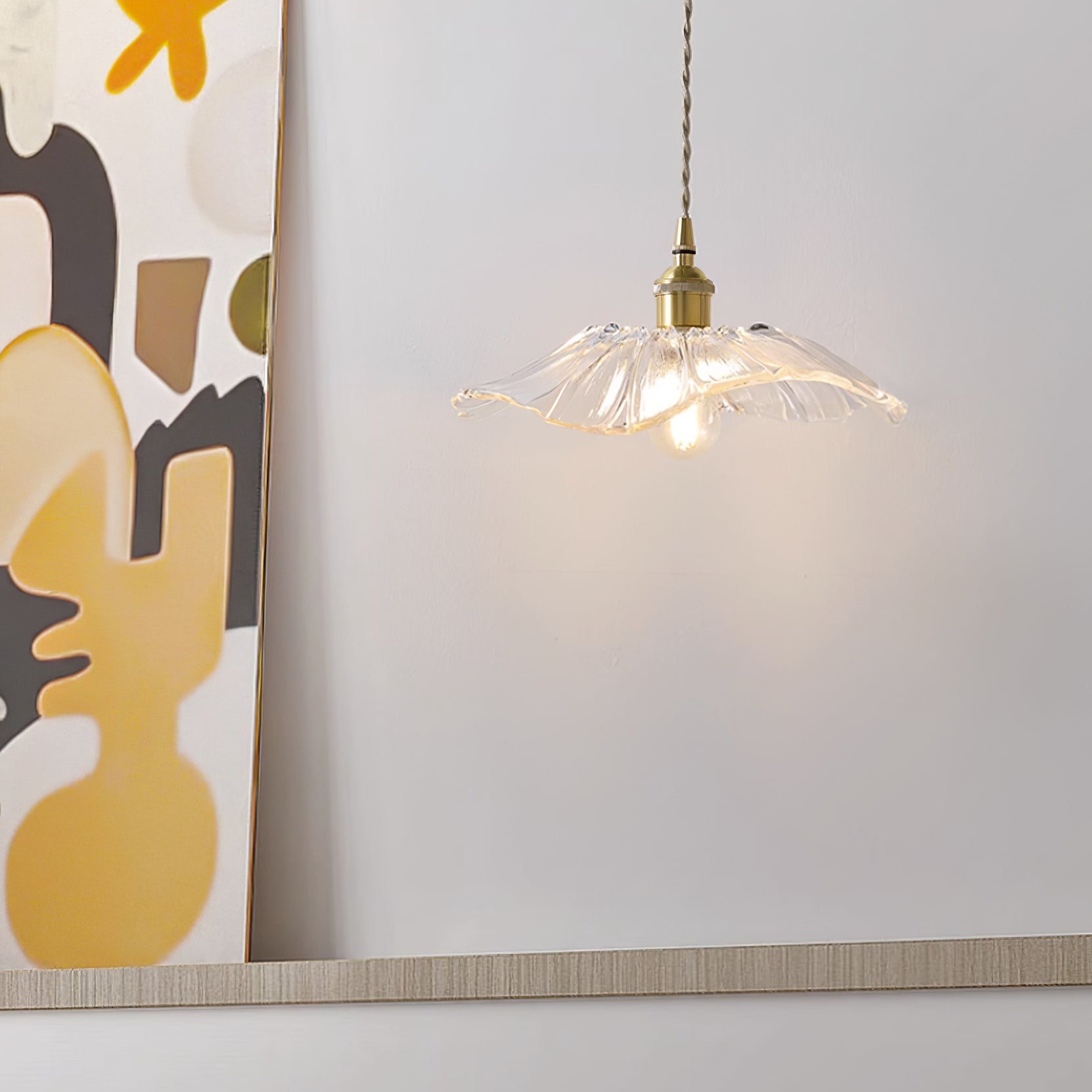Lacey | Glass Pendant