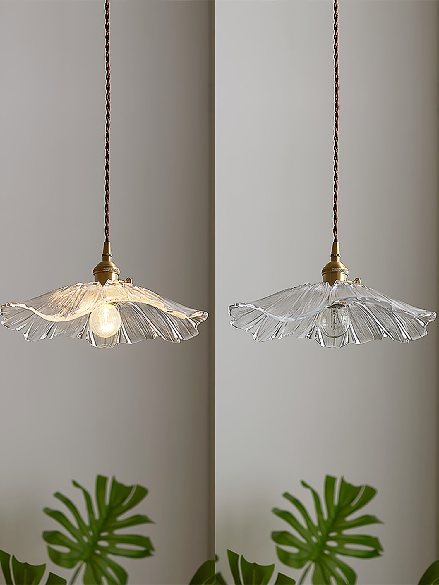 Lacey | Glass Pendant