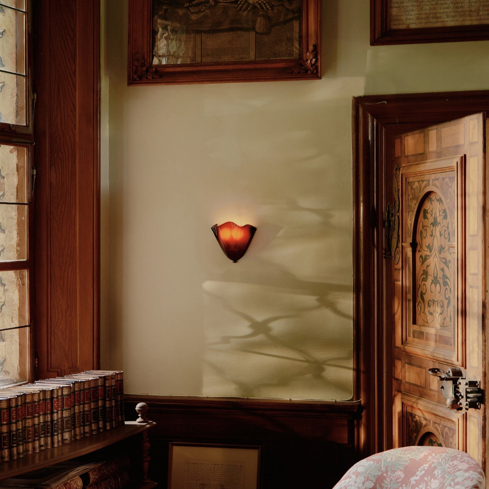 Martha | Stained Glass Sconce