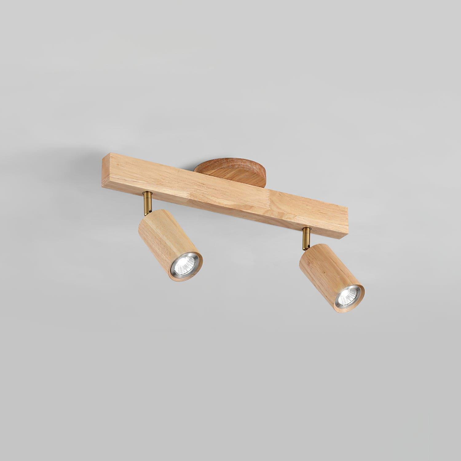 Evelyn | Wood Track Lighting