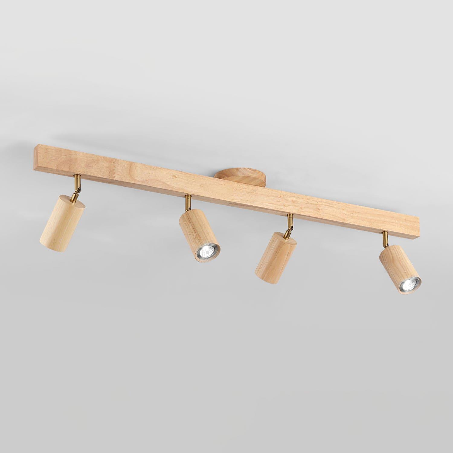 Evelyn | Wood Track Lighting