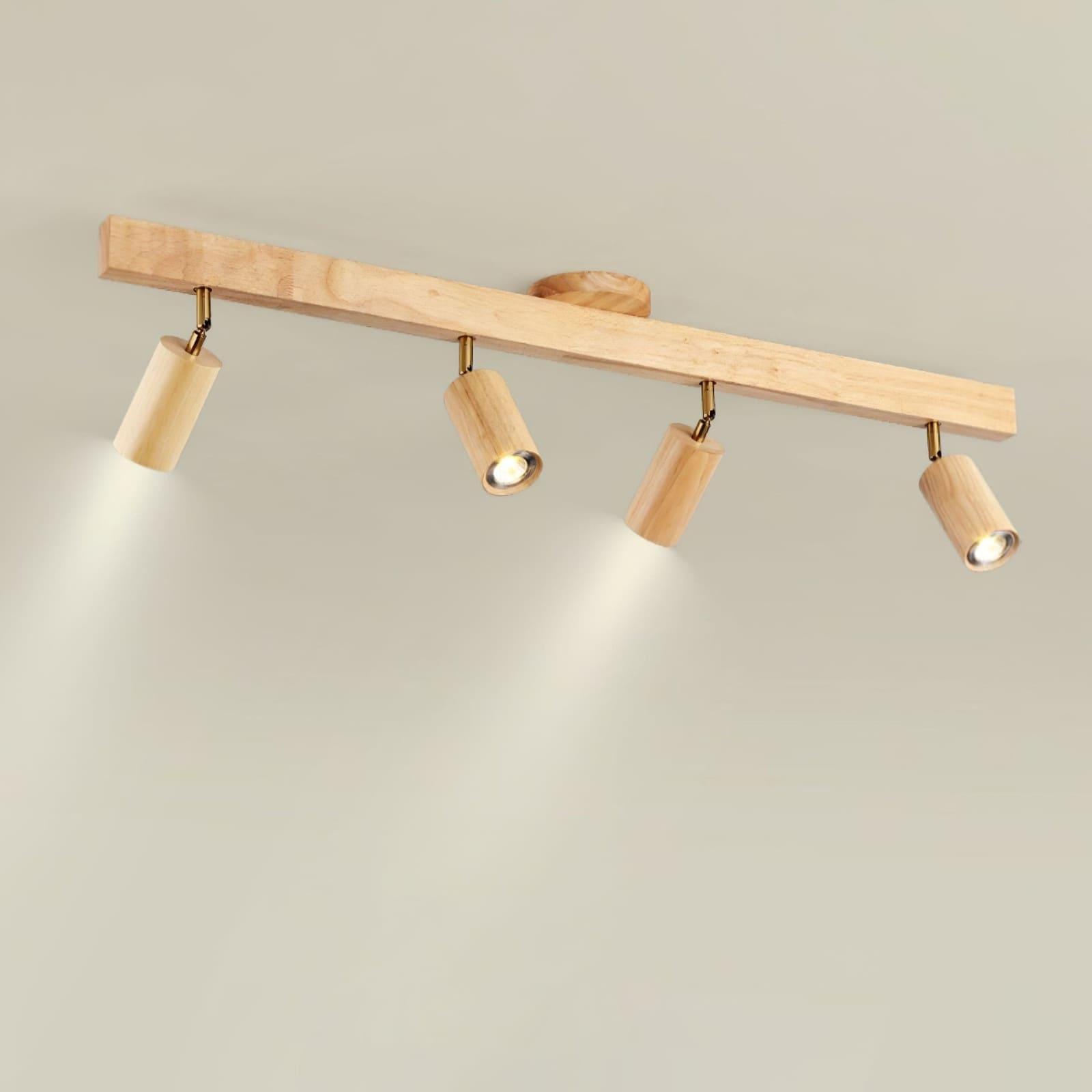 Evelyn | Wood Track Lighting