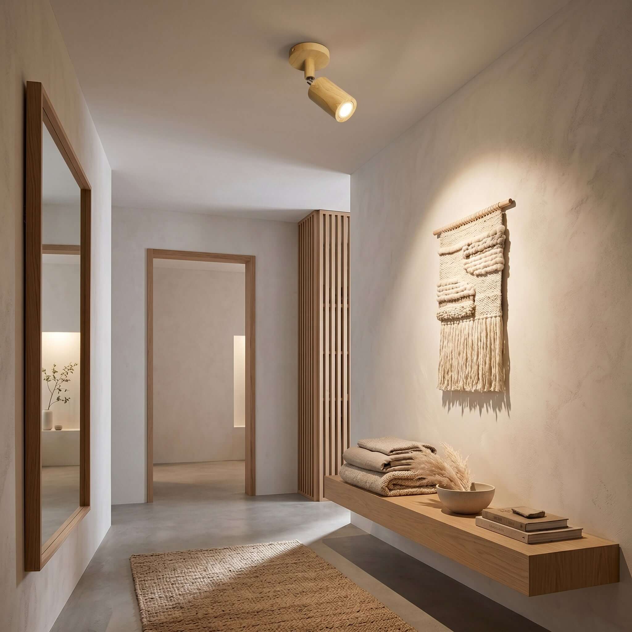 Evelyn | Wood Track Lighting