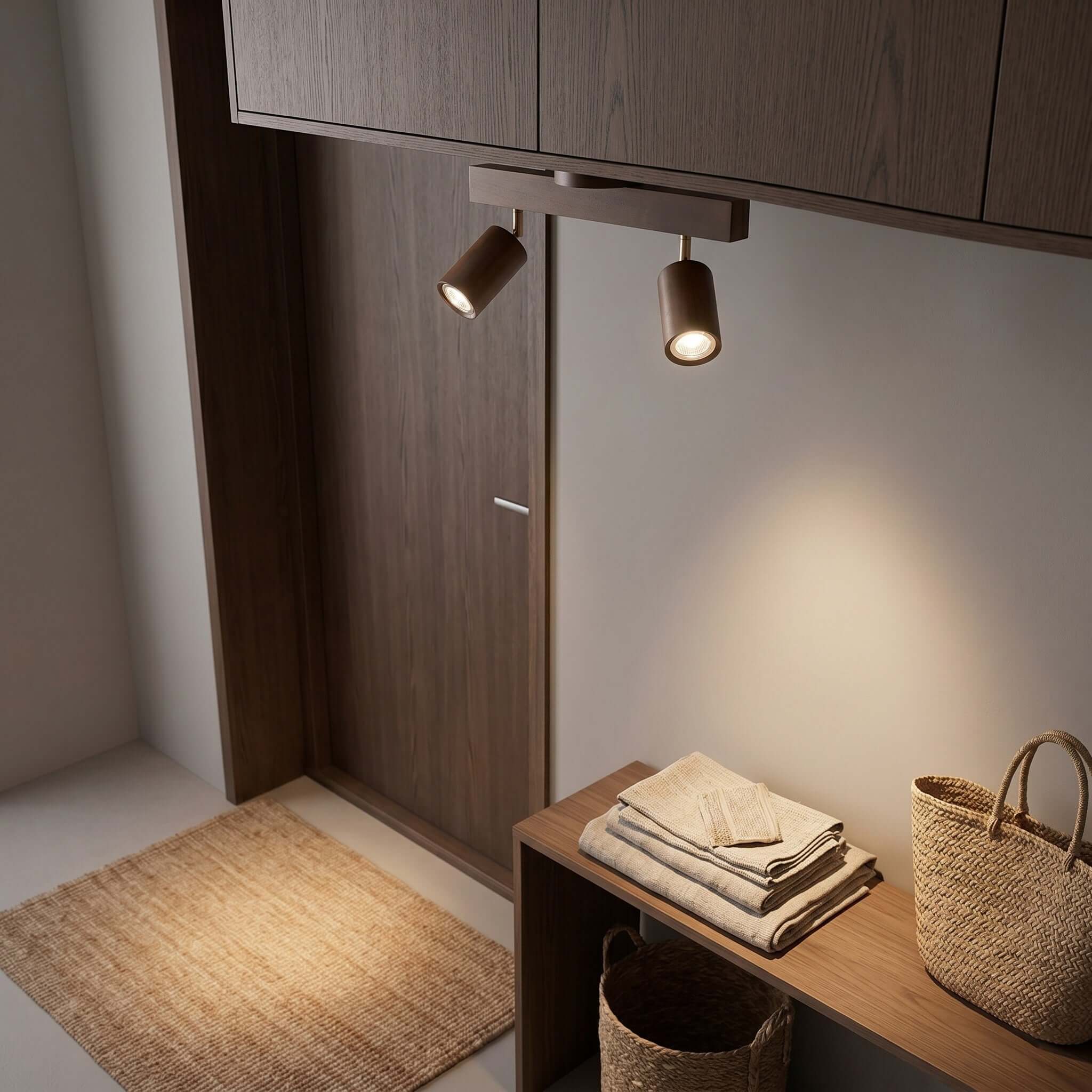 Evelyn | Wood Track Lighting