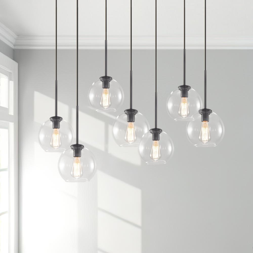 Elsie | Glass Globe Chandelier