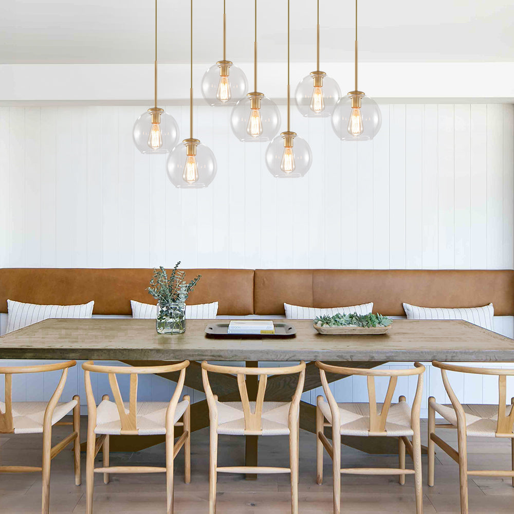 Elsie | Glass Globe Chandelier