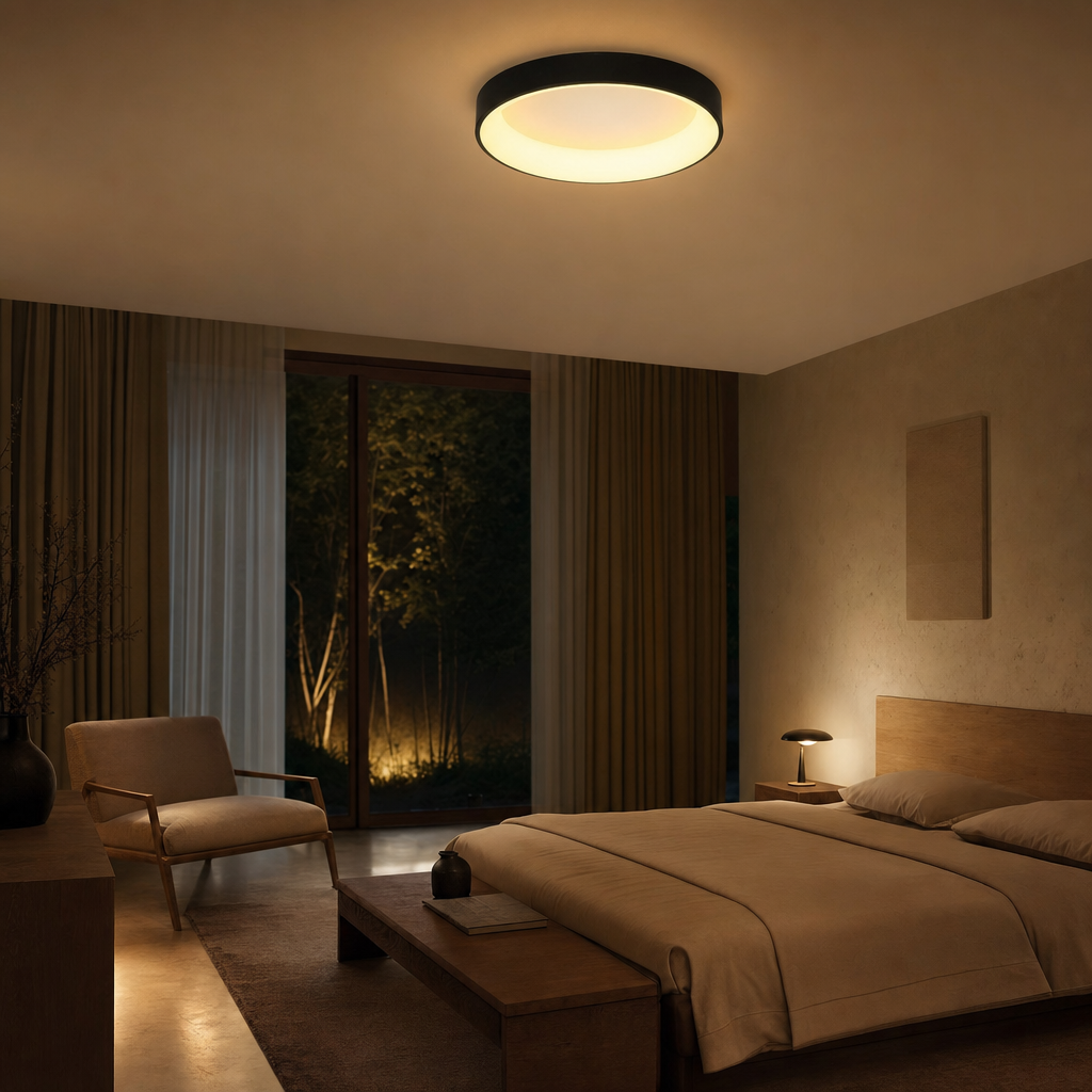 NordicGlow LED Ceiling Light | Scandinavian Design | Modern Minimalist Style | Warm Inviting Glow | Energy-Efficient | Easy Installation