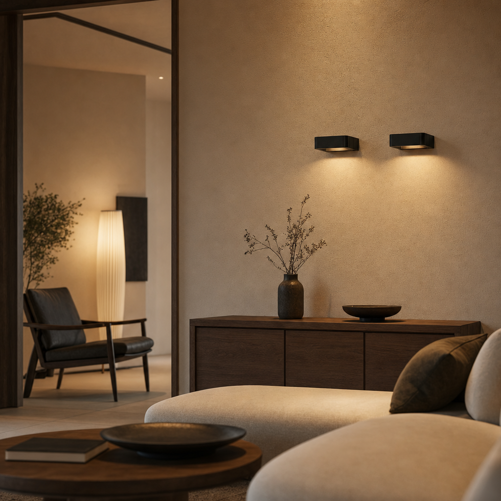 AquaLuxe LED Outdoor Wall Light | Waterproof Aluminium | Warm White Glow | Easy Install | Terrace & Garden Decor | Voltage 85-265V