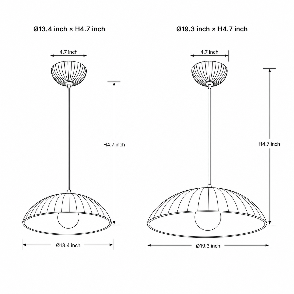 Beth | Dome Pendant