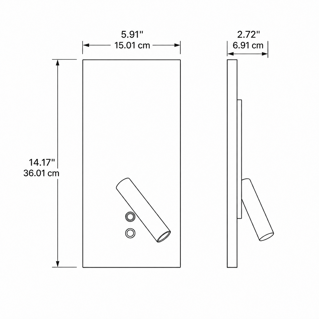 Zinnia | Aluminum Wall Light