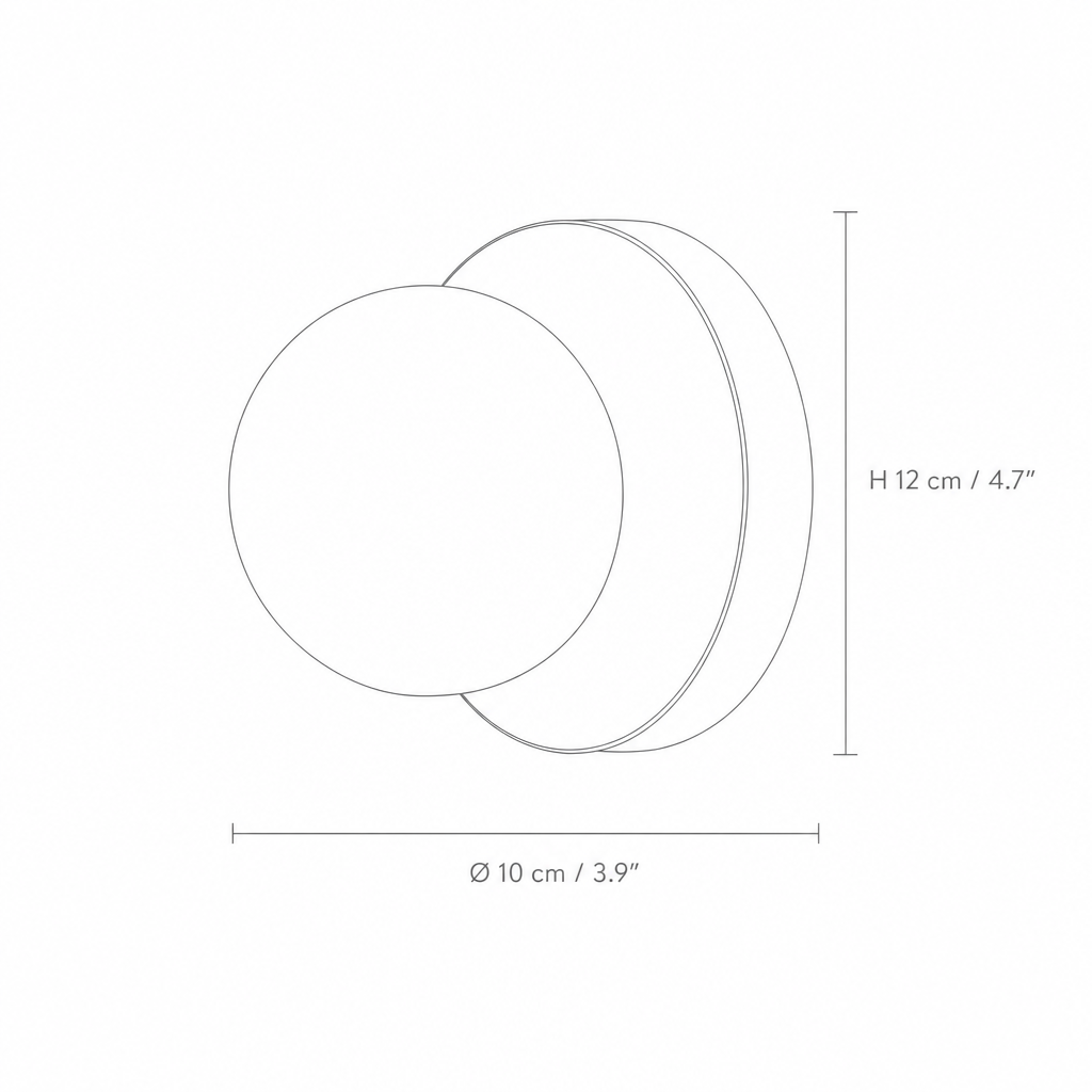 Nancy | Glass Wall Light