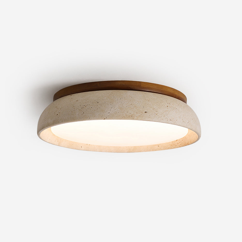 Pearl | Travertine Ceiling Light