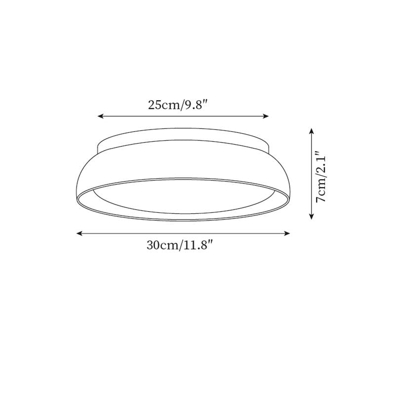 Pearl | Travertine Ceiling Light
