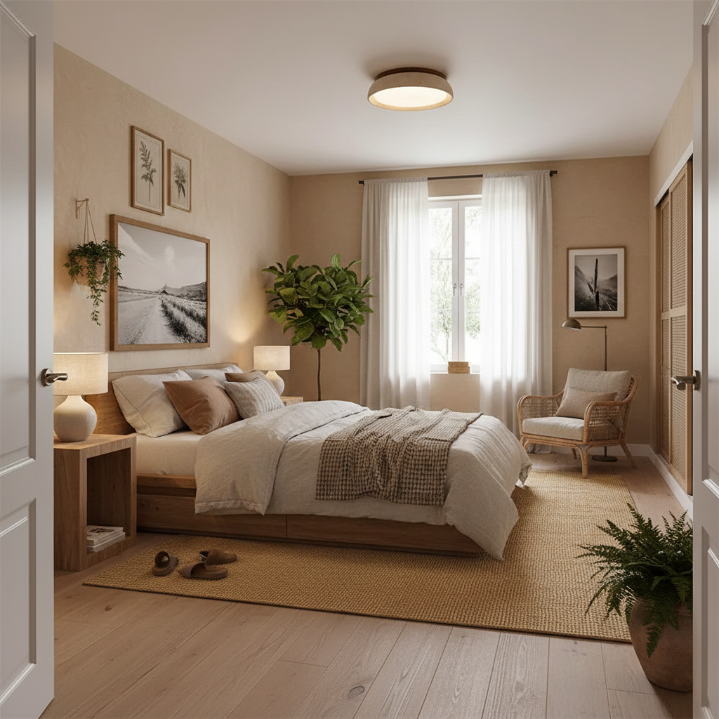 Pearl | Travertine Ceiling Light