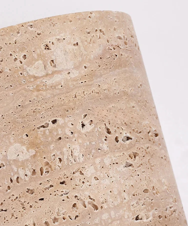Cressida | Travertine Wall Lamp