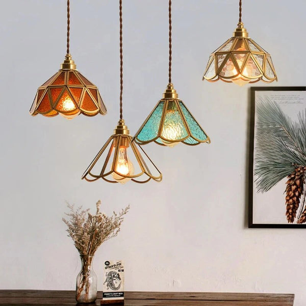 Adaline | Glass Pendant
