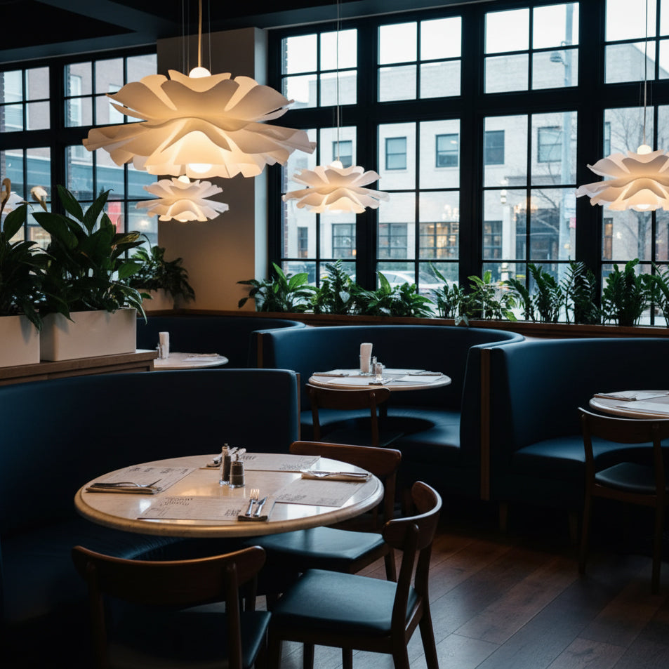 Fern | White Pendant