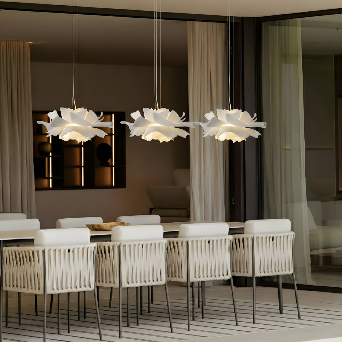 Fern | White Pendant