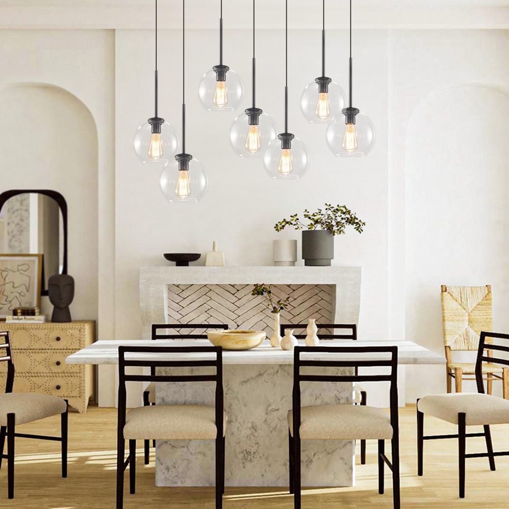 Elsie | Glass Globe Chandelier