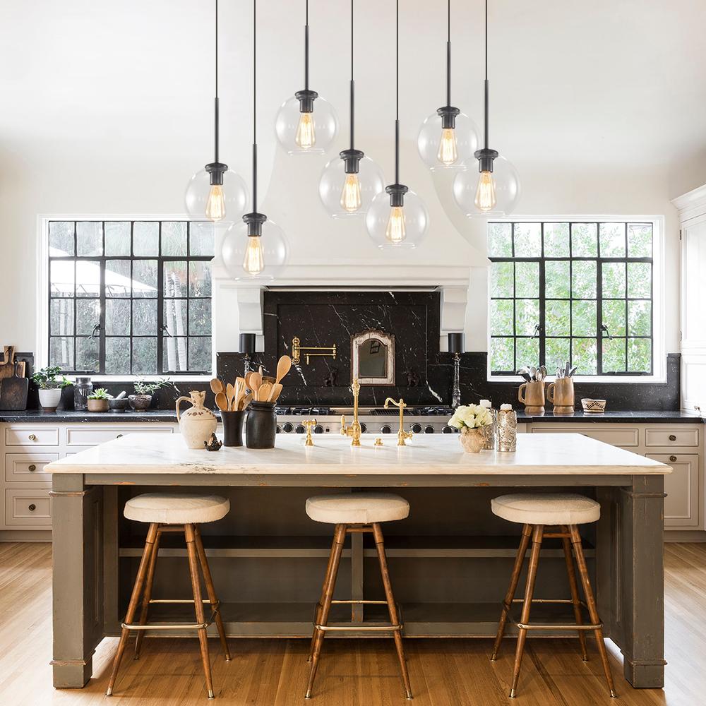 Elsie | Glass Globe Chandelier