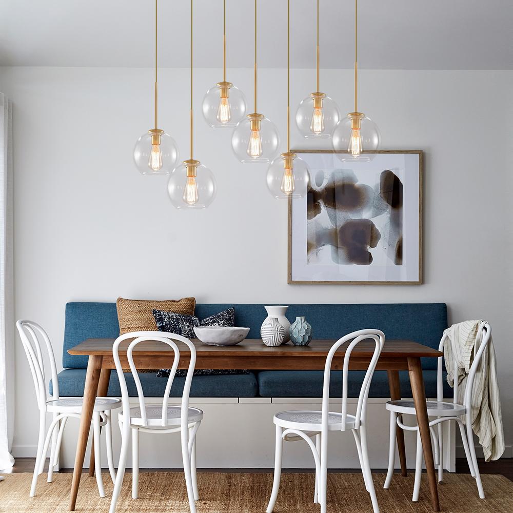 Elsie | Glass Globe Chandelier