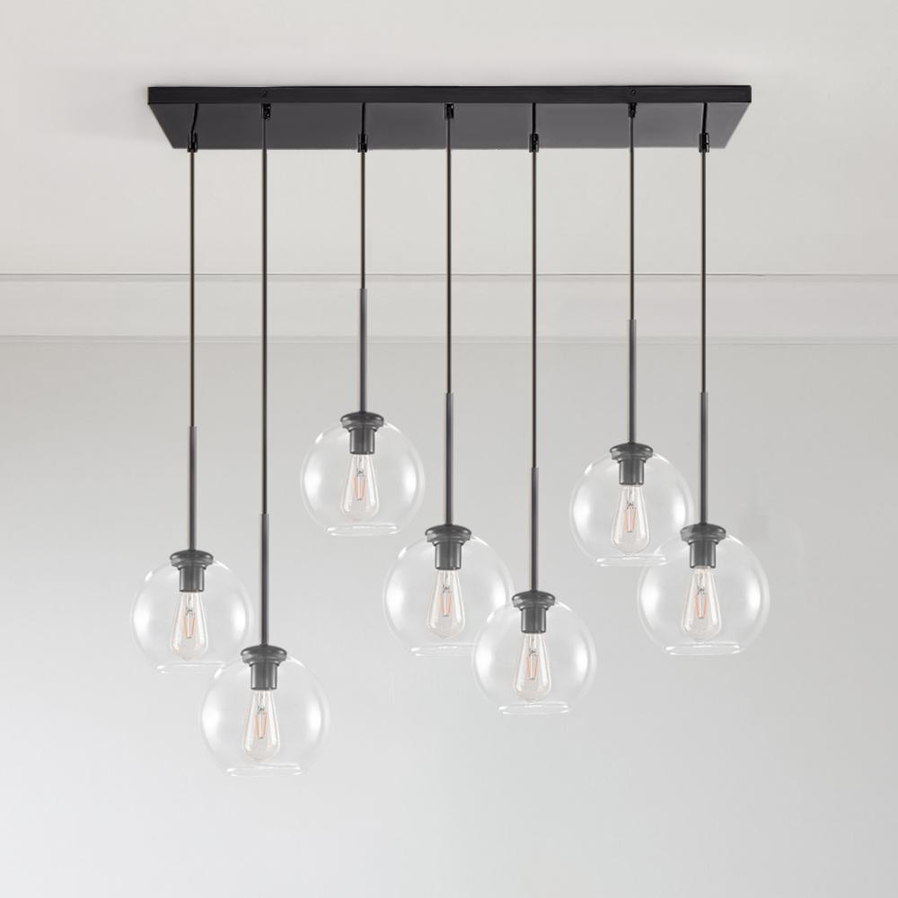 Elsie | Glass Globe Chandelier