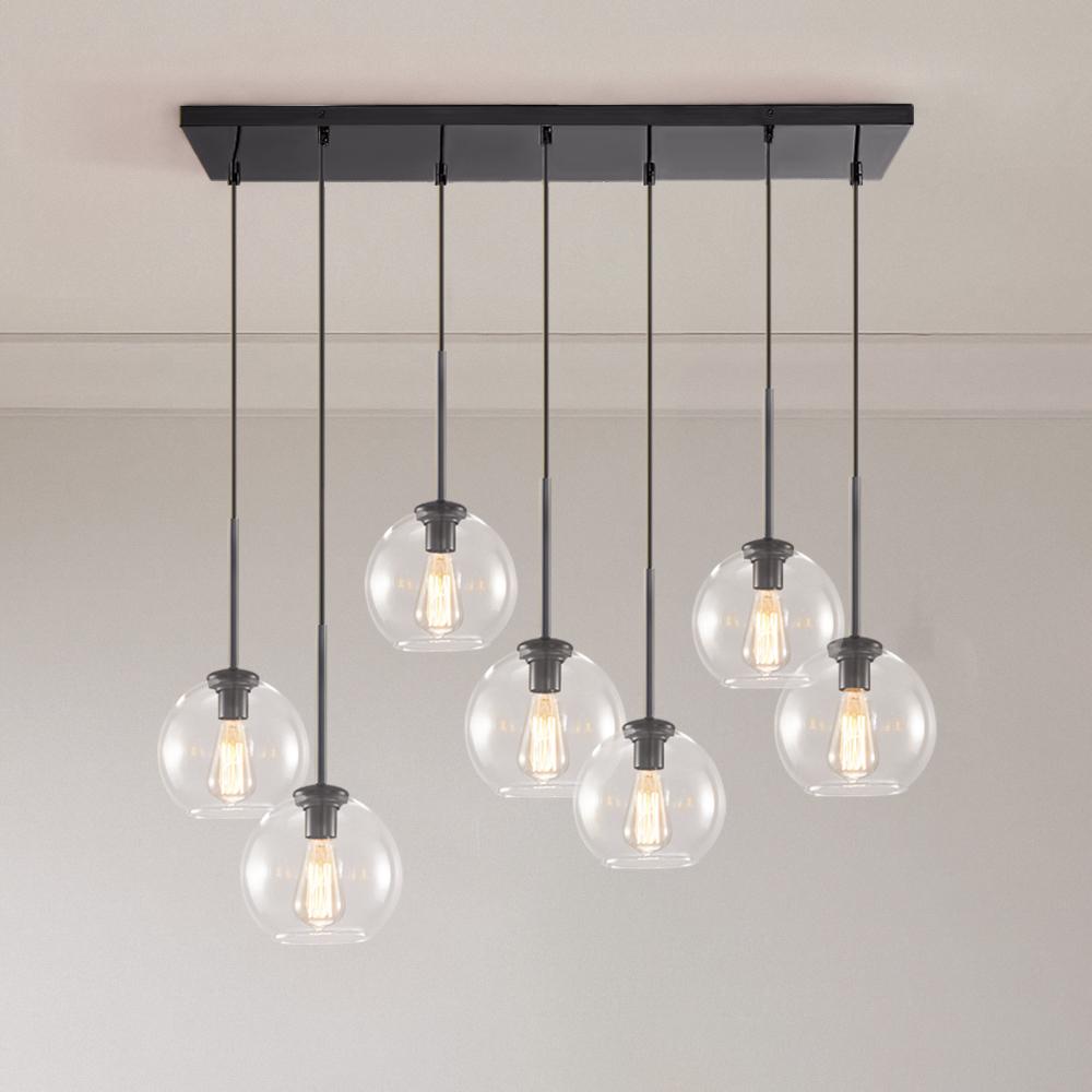 Elsie | Glass Globe Chandelier