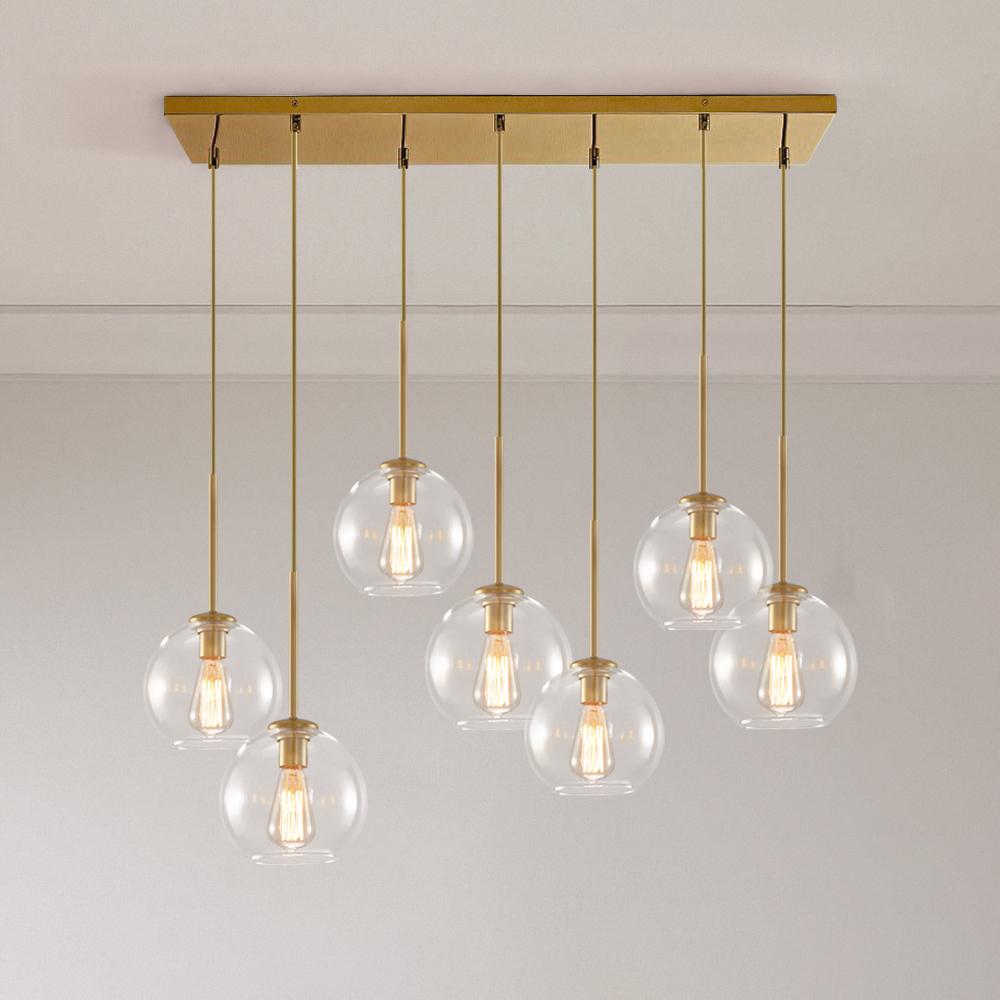 Elsie | Glass Globe Chandelier