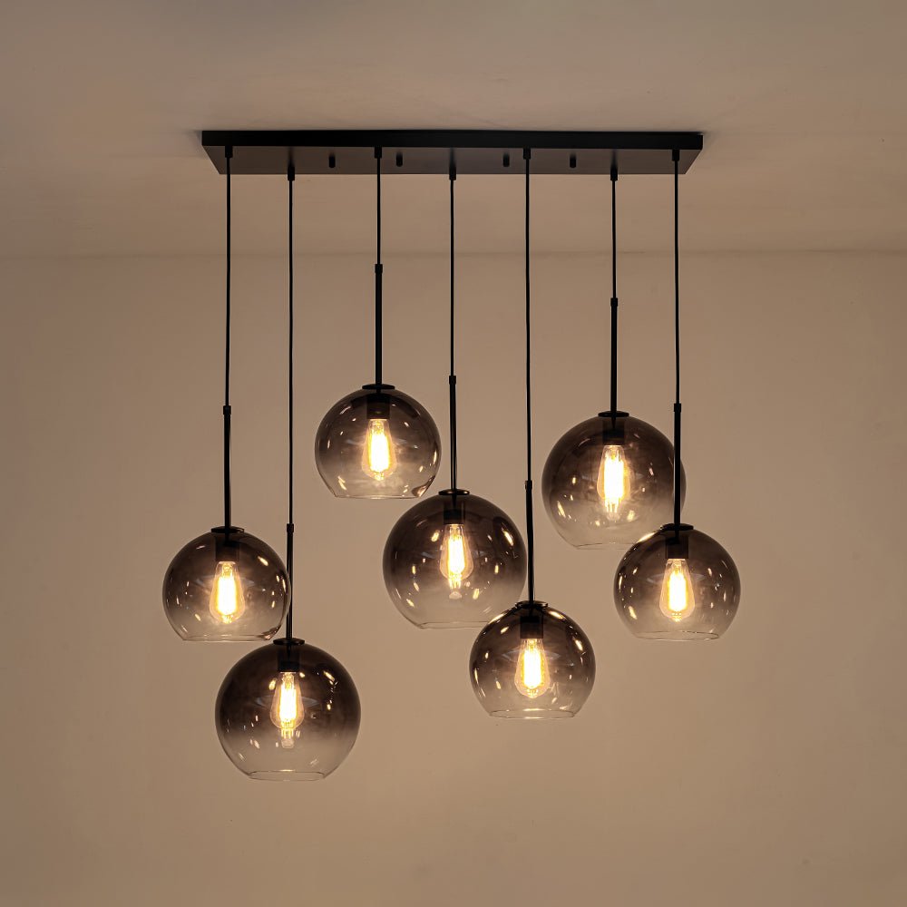 Elsie | Glass Globe Chandelier