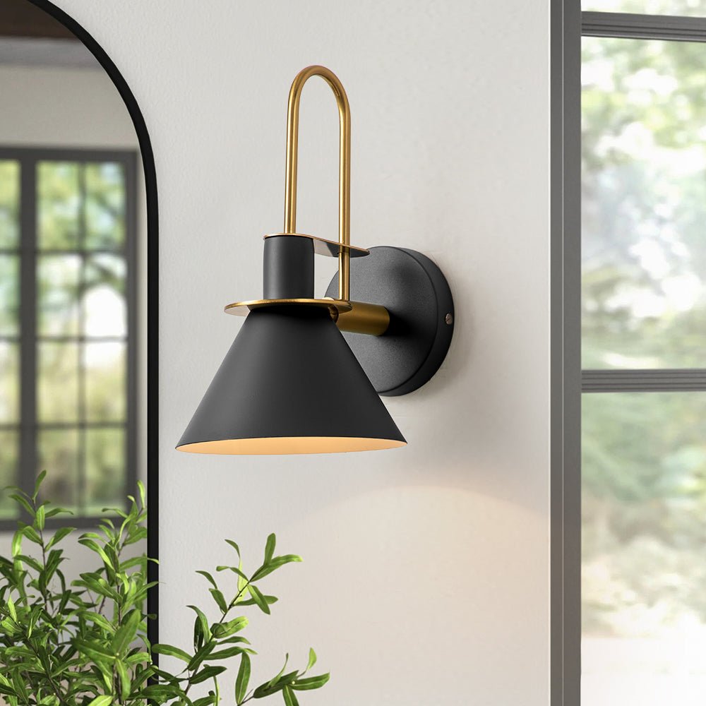 Ivy | Matte Black Wall Sconce