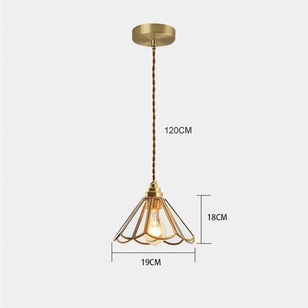 Adaline | Glass Pendant