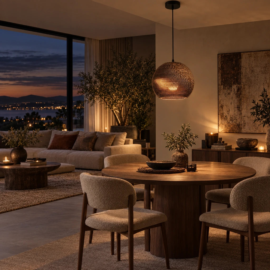 Desiree | Brown Chandelier