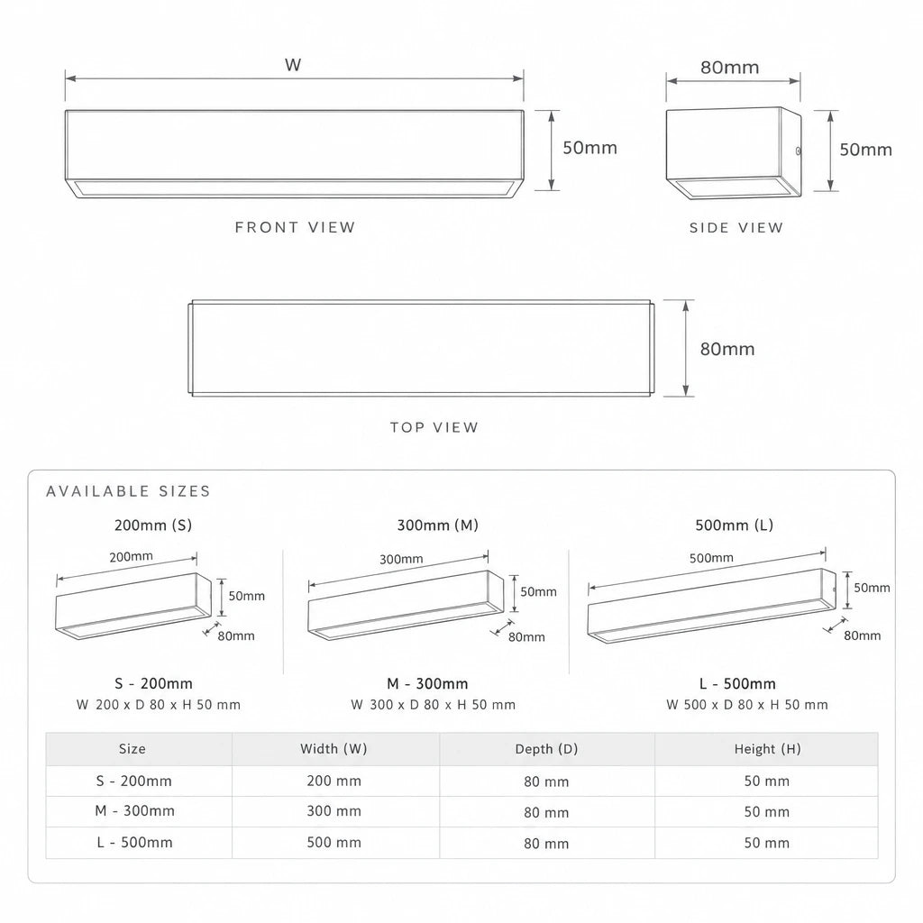 Cara | LED Wall Light