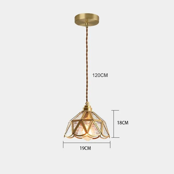 Adaline | Glass Pendant